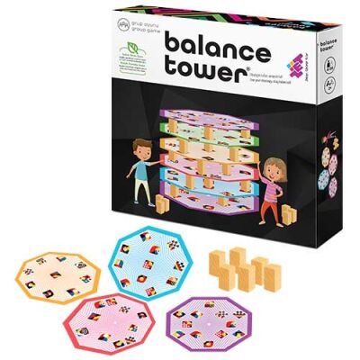 Balance Tower Zeka ve Akıl Oyunu 7+ Yaş 2 Oyuncu - 1
