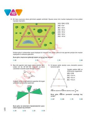 LGS MATEMATİK 10'LU Branş Denemeleri | Video Çözümlü | MEB Müfredatına Uygun - 5