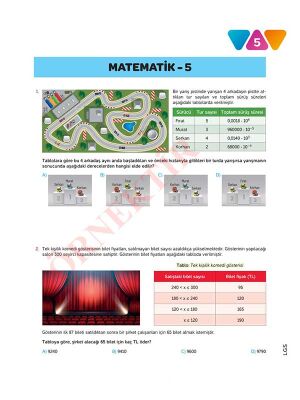 LGS MATEMATİK 10'LU Branş Denemeleri | Video Çözümlü | MEB Müfredatına Uygun - 4