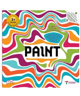 PAINT (3+ Yaş) / IQ Dikkat Ve Yetenek Geliştiren Kitaplar Serisi - 2