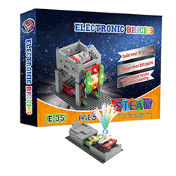 Electronic Bricks Kit Eğlenceli ve Öğretici Elektronik Deney Seti 200+ Deney 5+ Yaş - 1