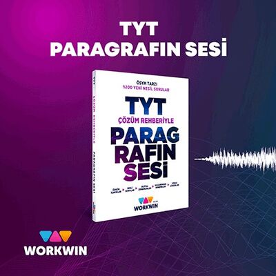 TYT Çözüm Rehberi ile Paragraf'ın Sesi Soru Bankası Workwin Plus - 2