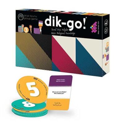 DİK-GO (Temel Dini Bilgiler) Zeka Oyunu 6+ Yaş 8 Oyuncu - 1