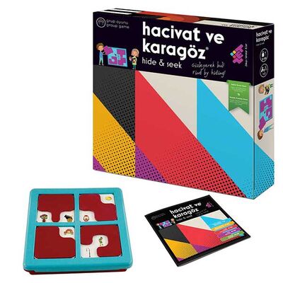 HACİVAT VE KARAGÖZ PUZZLE Dikkat ve Zeka Oyunu 3+ Yaş 1+ Oyuncu - 1