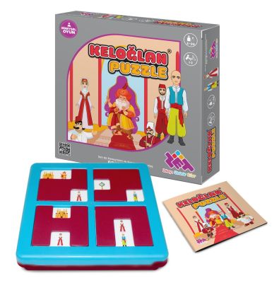 KELOĞLAN Puzzle Zeka ve Akıl Oyunu 3+ Yaş 1+ Oyuncu - 1