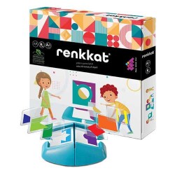 RENKKAT (İki Kişilik) Zeka Oyunu 4+ Yaş 2 Oyuncu - 1